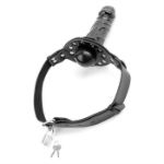 Picture of FF DELUXE BALL GAG & DONG BLACK