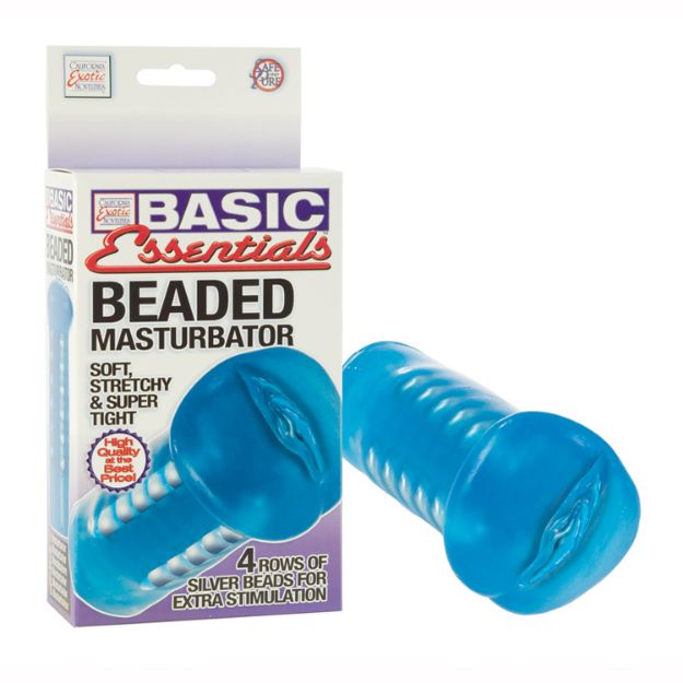 Picture of BASIC ESSENTIALS - BEADED MASTURBATOR