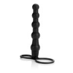 Picture of SILICONE LOVE RIDER BEADED DUAL PENETRATOR