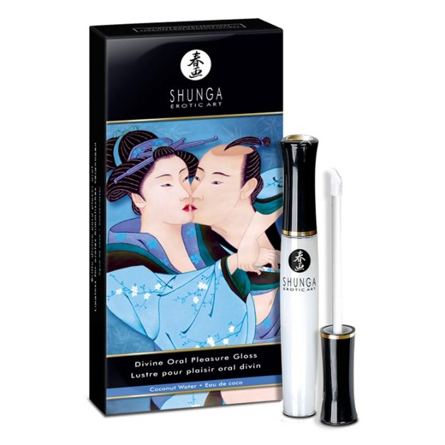 Picture of SHUNGA DEVINE ORAL PLEASURE GLOSS (COCONUT WATER)