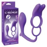 Picture of C-RINGZ ASS-GASM VIBRATING RABBIT PURPLE