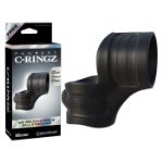 Picture of C-RINGZ MR BIG COCK RING AND BALL STRETCHER BLACK