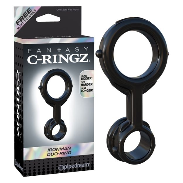 Picture of C-RINGZ IRONMAN DUO RING BLACK