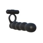 Picture of C-RINGZ POSABLE PARTNER DOUBLE PENETRATOR BLACK