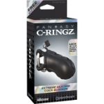 Picture of C-RINGZ EXTREME SILICONE COCK BLOCKER BLACK