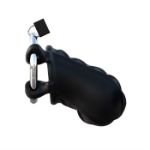 Picture of C-RINGZ EXTREME SILICONE COCK BLOCKER BLACK