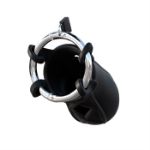 Picture of C-RINGZ EXTREME SILICONE COCK BLOCKER BLACK