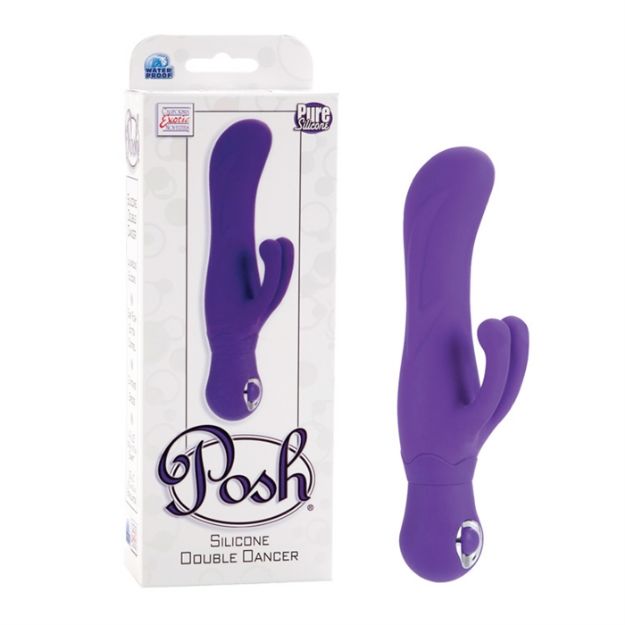 Picture of POSH SILICONE DOUBLE DANCER PURPLE