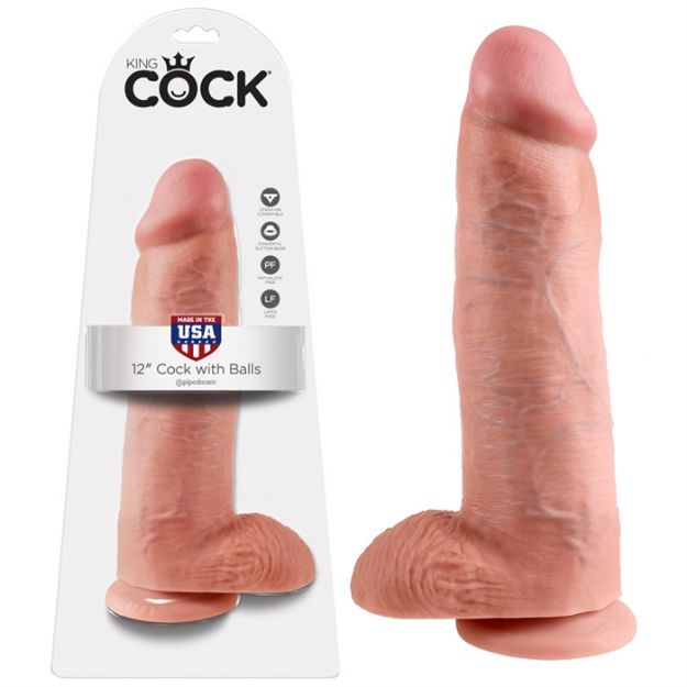 Picture of KING COCK - 12" COCK WITH BALLS