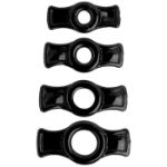 Picture of TITANMEN TOOLS COCK RING SET BLACK