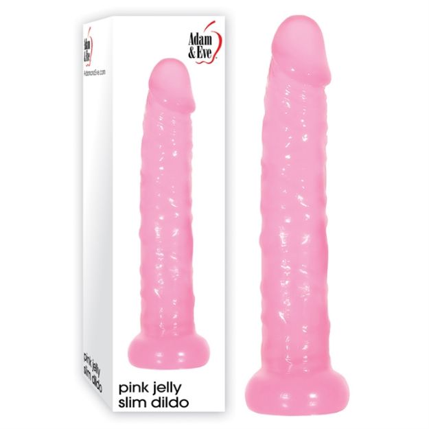 Picture of PINK JELLY SLIM DILDO