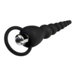 Picture of VIBRATING SILICONE ANAL BEADS BLACK