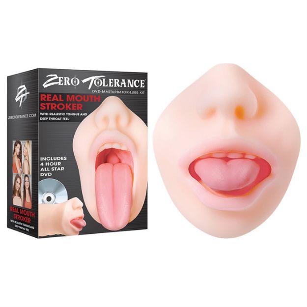 Picture of REAL MOUTH STROKER - FLESH