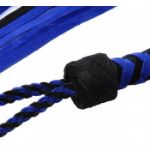 Picture of BLACK & BLUE SUEDE FLOGGER