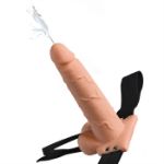 Picture of Fetish Fantasy 7.5" Hollow Squirting Strap-On with