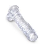 Picture of King Cock Clear 8" Cock with Balls