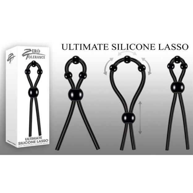 Picture of ULITIMATE SILICONE LASSO W/ADJUSTABLE PLEASURE BEA