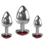 Picture of THREE HEARTS GEM ANAL PLUG SET