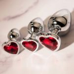 Picture of THREE HEARTS GEM ANAL PLUG SET