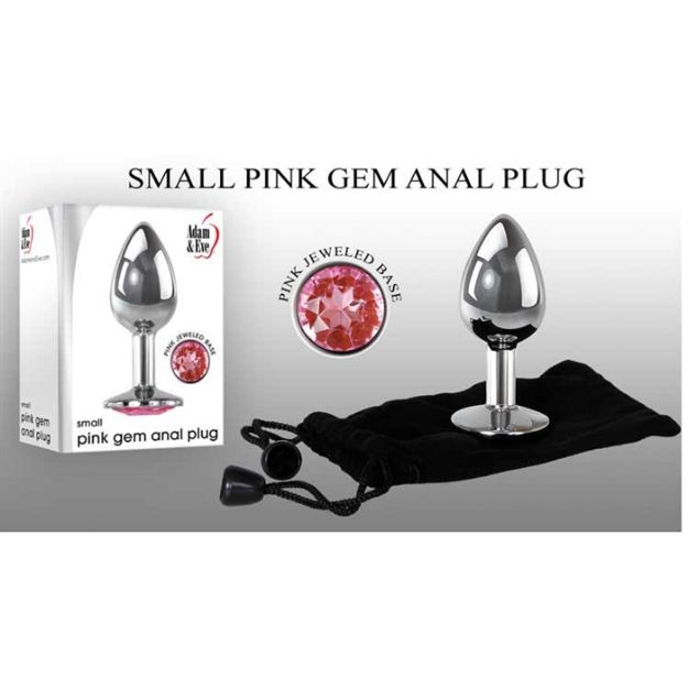 Picture of PINK GEM ANAL PLUG - SMALL