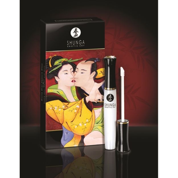 Picture of SHUNGA DEVINE ORAL PLEASURE GLOSS (SPARKLINGSTRAW