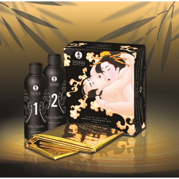 Picture of SHUNGA EROTIC MASSAGE GEL MELON-MANGO