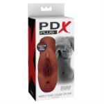 Picture of PDX Plus   Perfect Pussy Double Stroker   Brown