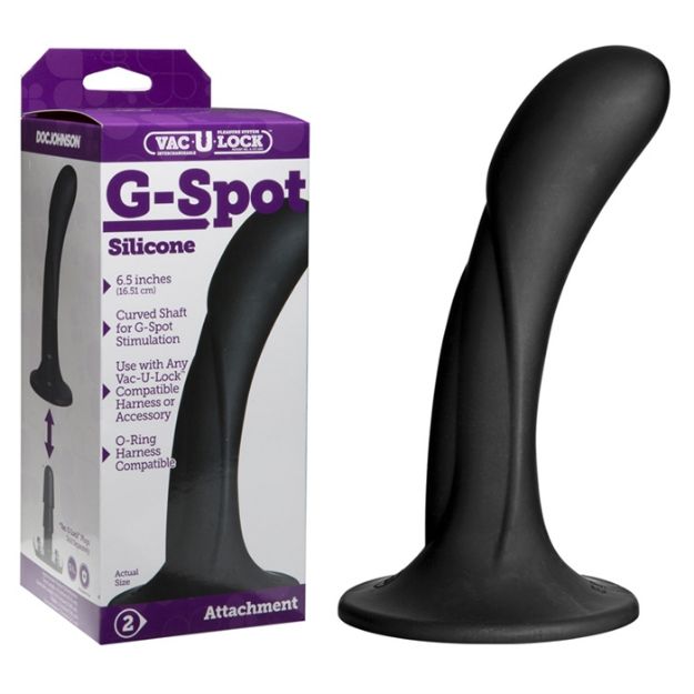 Picture of Vac-U-Lock - G-Spot  - Silicone - Black