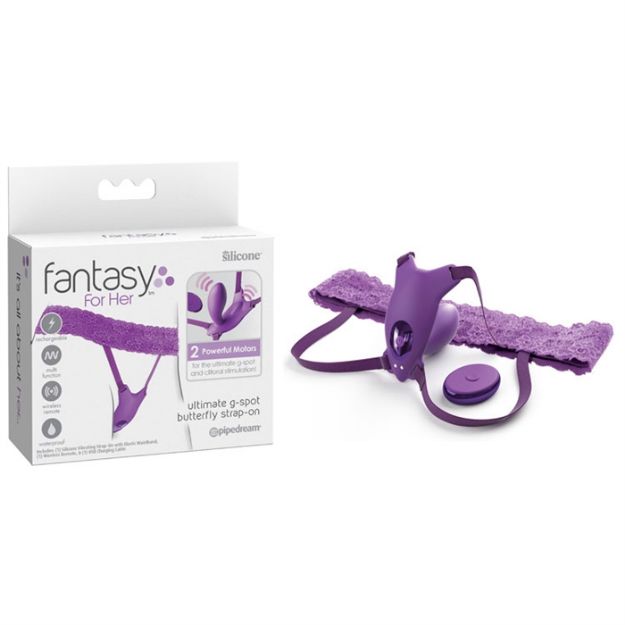 Picture of Fantasy For Her Ultimate G-Spot Butterfly Strap-On