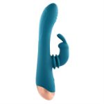 Picture of Shimmy & Shake Velvet Rabbit - Silicone Teal