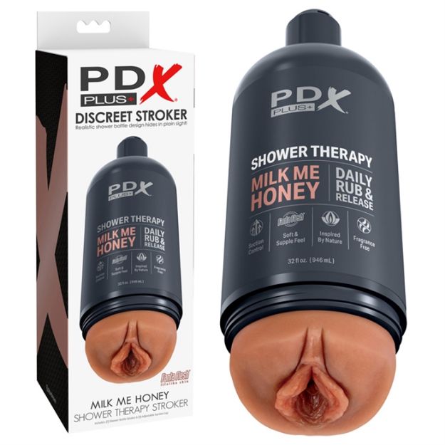 Picture of PDX Plus Shower TherapyMilk Me Honey - Tan