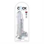 Picture of King Cock Clear 9" With Balls - Clear