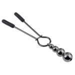 Picture of Beaded Nipple Clamps - Black Chrome