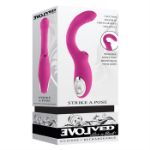 Picture of Strike A Pose - Silicone Rechargeable - Burgandy