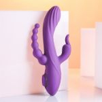 Picture of Fourgasm - Silicone Rechargeable - Purple