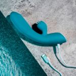 Picture of Fierce Flicker - Silicone Rechargeable - Teal