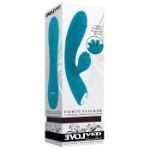 Picture of Fierce Flicker - Silicone Rechargeable - Teal