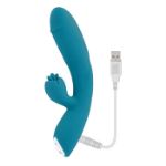 Picture of Fierce Flicker - Silicone Rechargeable - Teal