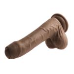 Picture of Peek a Boo Vibrating Dildo - Dark