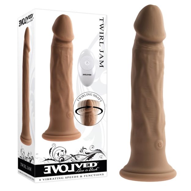 Picture of Twirl Jam Dark - Dildo