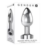 Picture of Rockin Metal Plug XL - Rechargeable - Silver