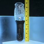 Picture of Cyclone - Rechargeable Stroker - Black/Clear