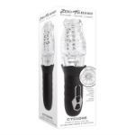 Picture of Cyclone - Rechargeable Stroker - Black/Clear