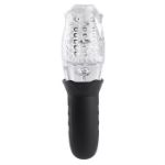 Picture of Cyclone - Rechargeable Stroker - Black/Clear