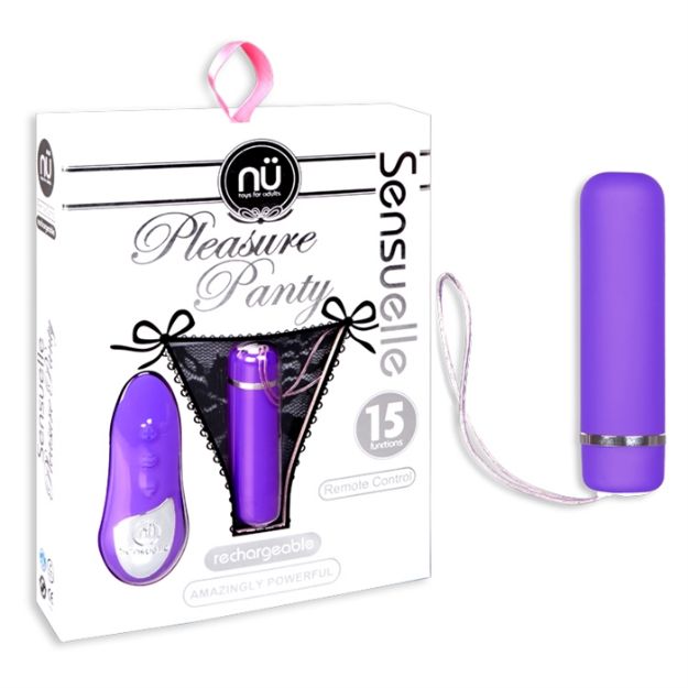 Picture of SENSUELLE PLEASURE PANTY PURPLE