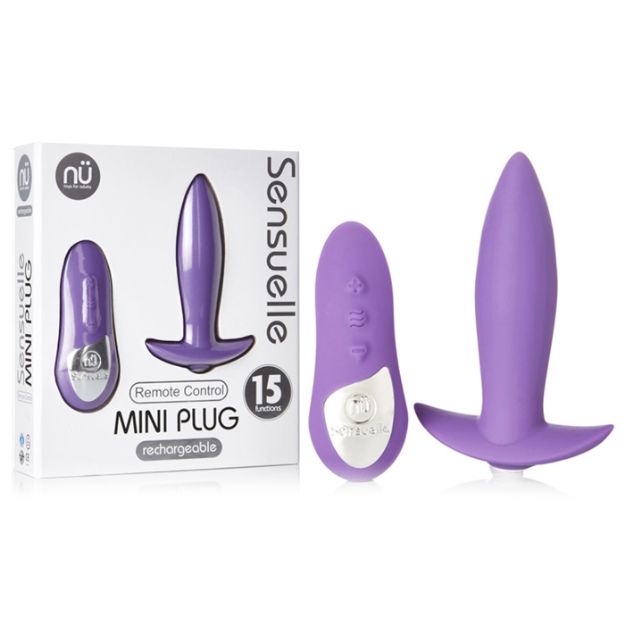 Picture of SENSUELLE REMOTE CONTROL MINI PLUG PURPLE