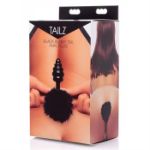 Picture of BLACK BUNNY TAIL ANAL PLUG