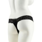 Picture of FF HANKY SPANK ME VIBRATING PANTY PLUS SIZE BLACK