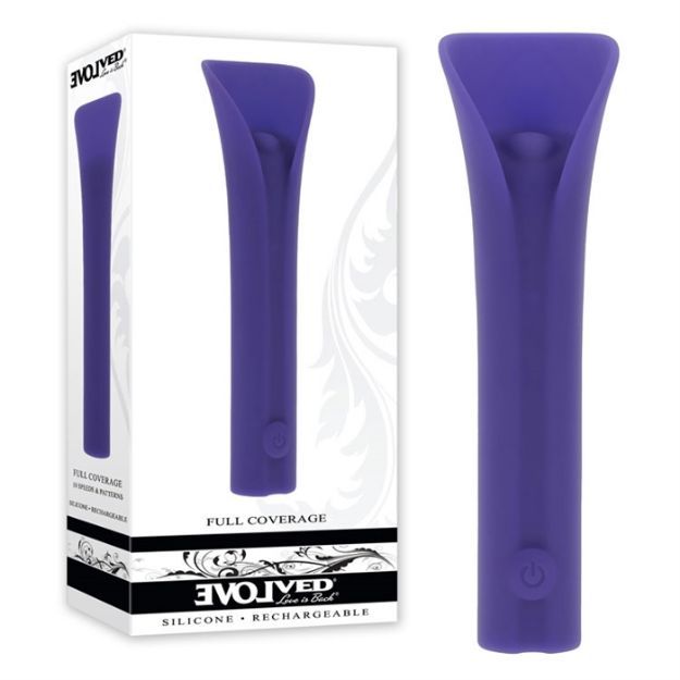 Picture of Full Coverage - Silicone Rechargeable - Purple