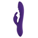 Picture of Wavy Rabbit - Silicone Rechargeable - Purple